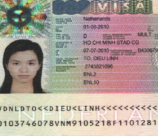 visa Ha Lan